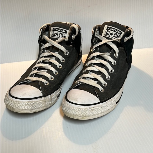 Converse Grey‎ High-Top Sneakers T45 - Picture 1 of 7